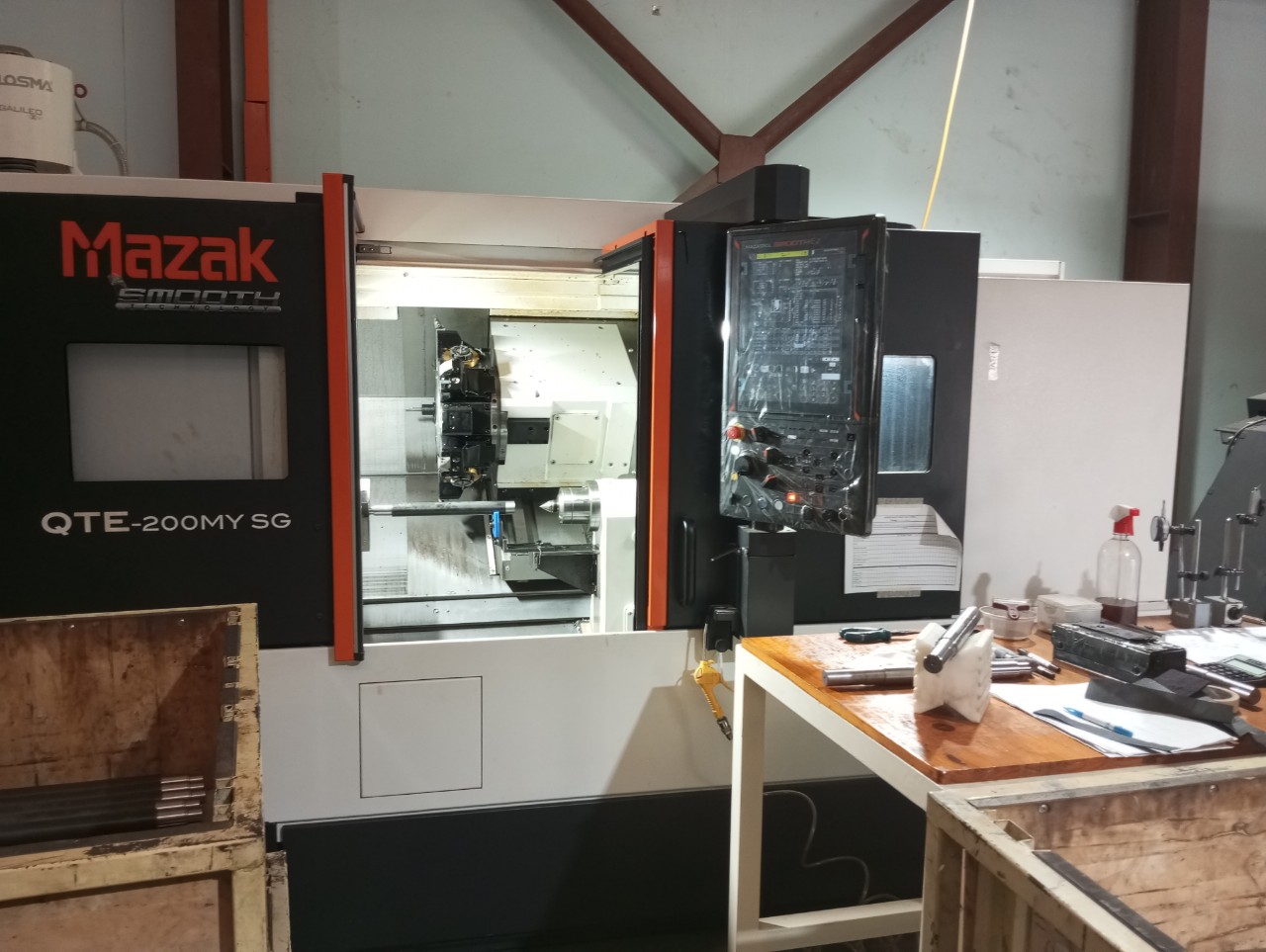 MÁY TIỆN CNC 4 TRỤC - MAZAK QTE-200MY